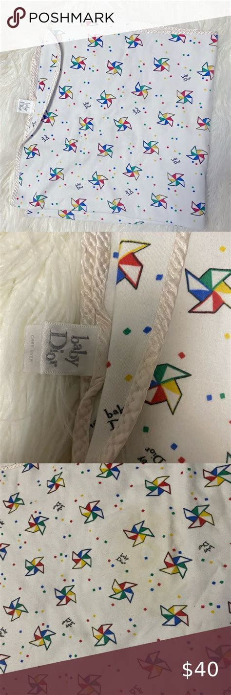 dior blanket fake|baby dior blanket vintage.